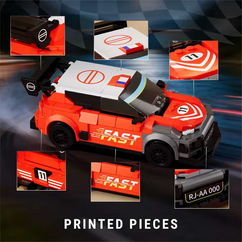 River Jump Rally Scene 1102Pcs