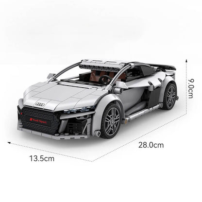 Remote Controlled Audi R8 Coupe 535Pcs - RBrickstem®
