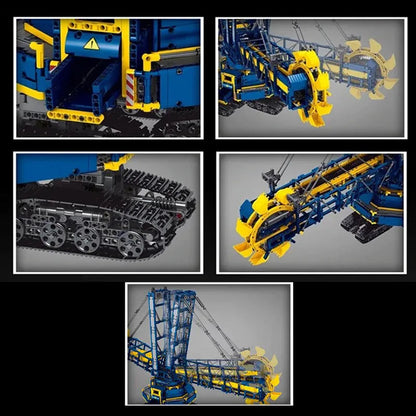 Remote Controlled Bucket Wheel Excavator 4587pcs - RBrickstem®