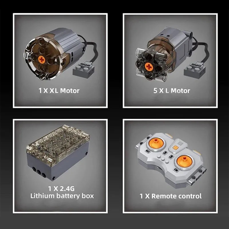 Remote Controlled Bucket Wheel Excavator 4587pcs - RBrickstem®