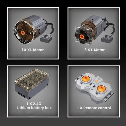 Remote Controlled Bucket Wheel Excavator 4587pcs - RBrickstem®