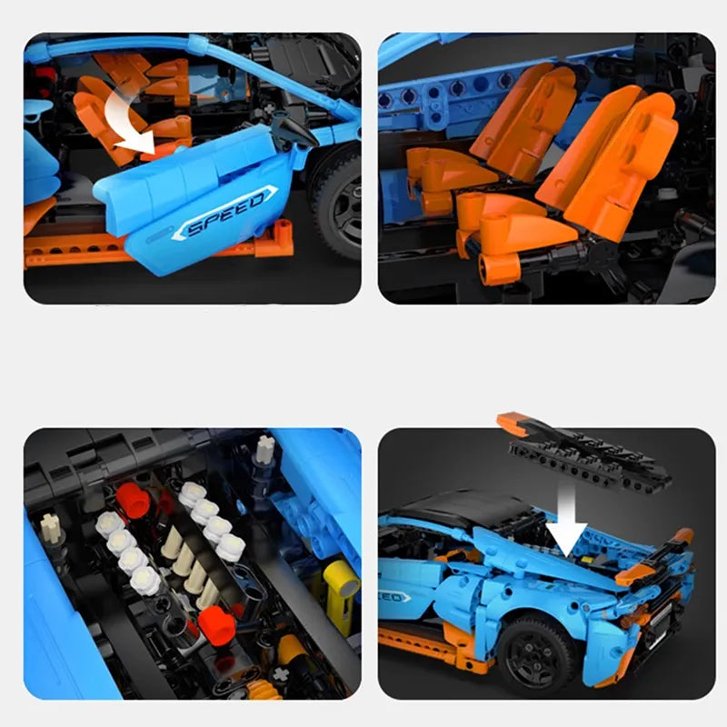 Remote Controlled Bull 1120pcs - RBrickstem®