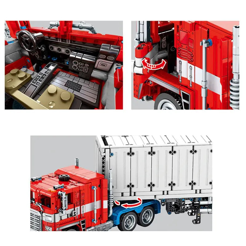 Remote Controlled Cargo Truck 2072pcs - RBrickstem®