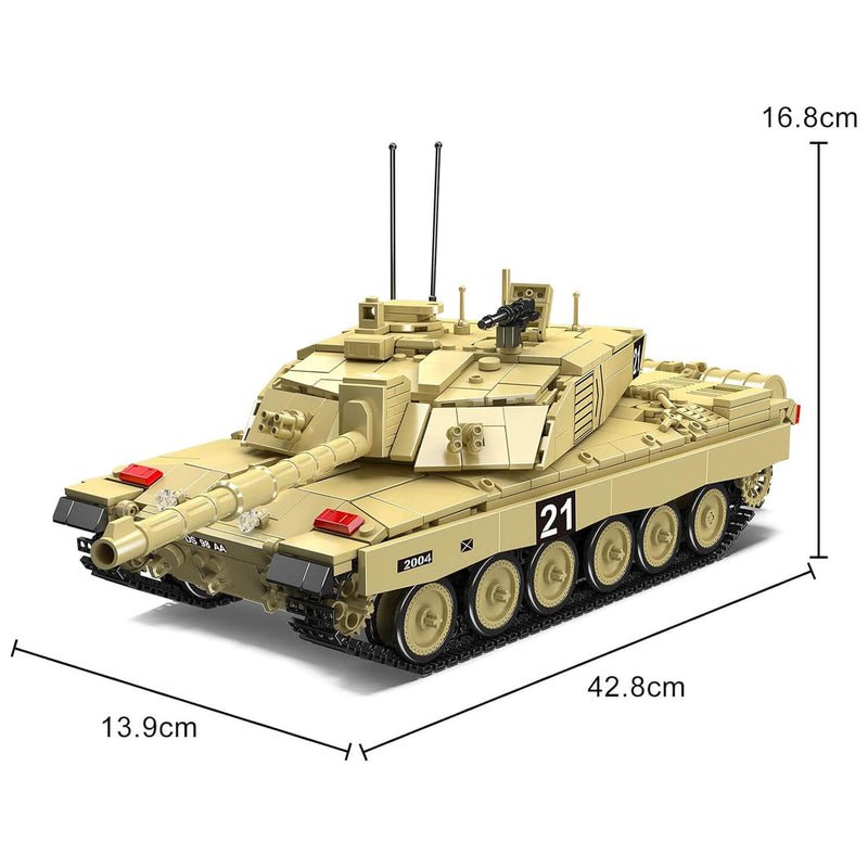 Remote Controlled Challenger 2 Tank 1126pcs - RBrickstem®