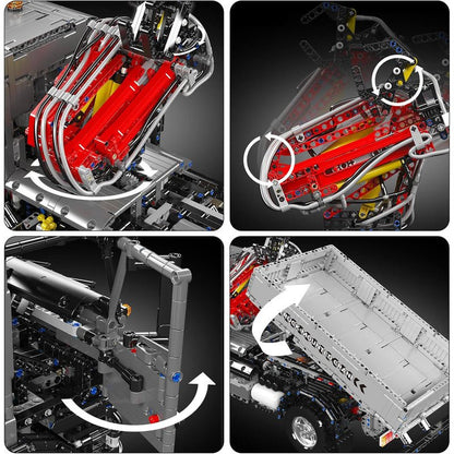 Remote - Controlled Construction Crane Truck 3766PCS - RBrickstem®