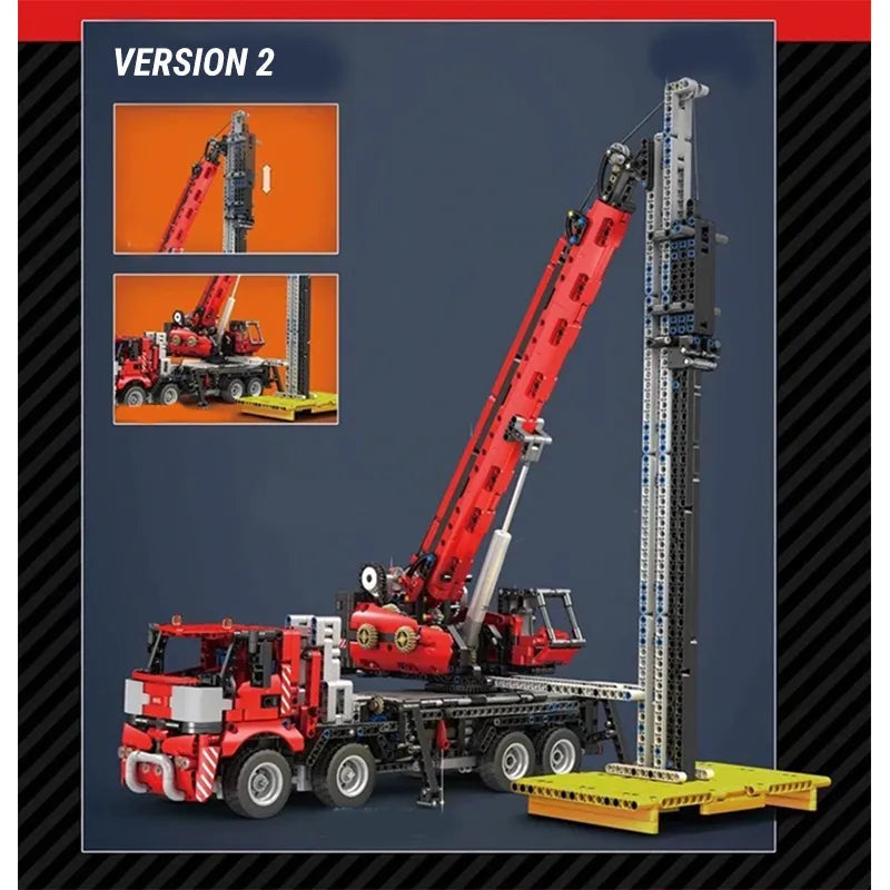 Remote Controlled Crane 2827pcs - RBrickstem®