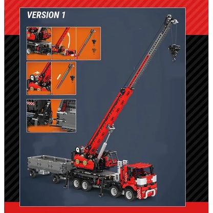 Remote Controlled Crane 2827pcs - RBrickstem®