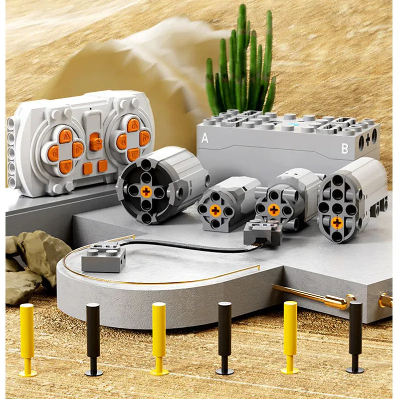 Remote Controlled Crane 3710pcs - RBrickstem®