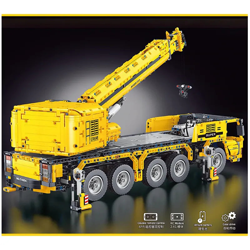 Remote Controlled Crane 3710pcs - RBrickstem®