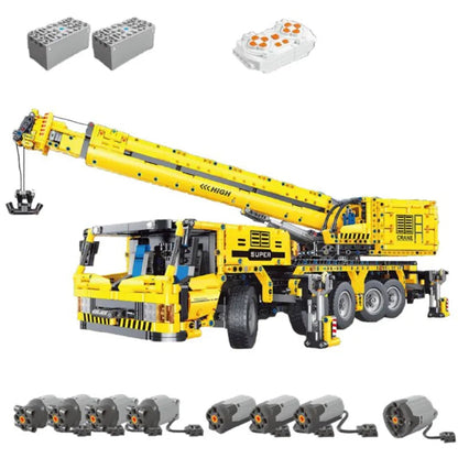 Remote Controlled Crane 3710pcs - RBrickstem®