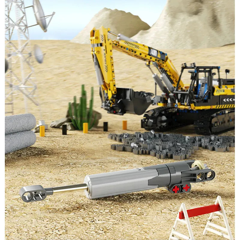 Remote Controlled Crane 3710pcs - RBrickstem®