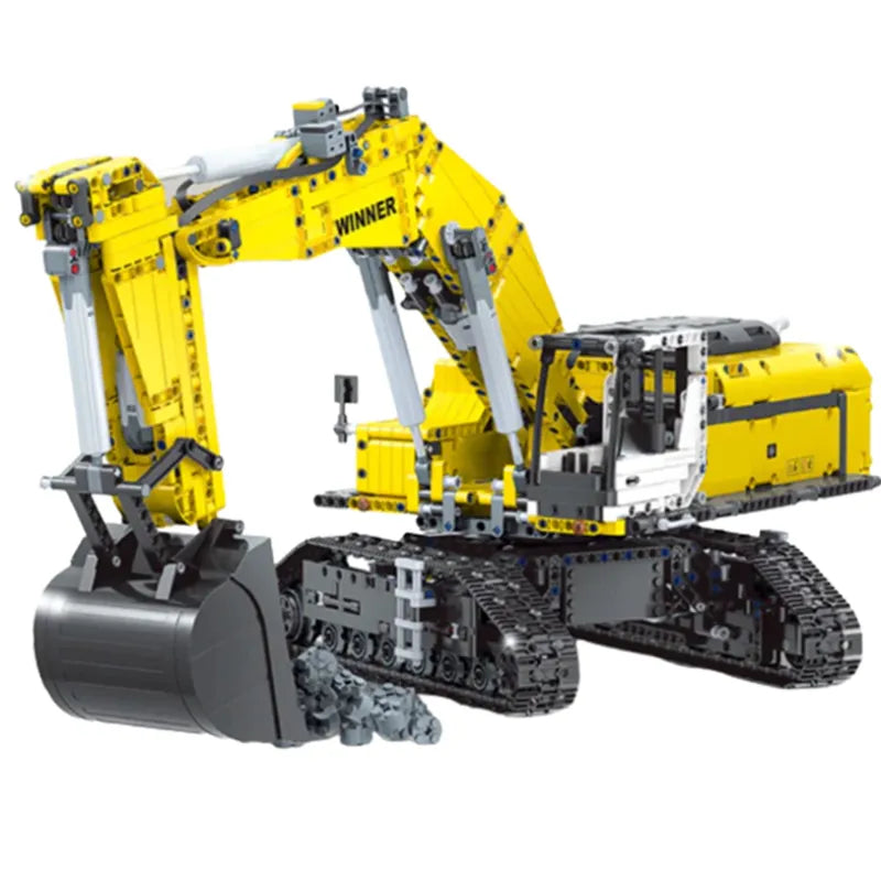 Remote Controlled Excavator 2070pcs - RBrickstem®