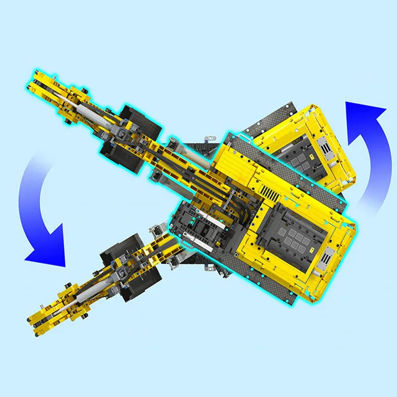 Remote Controlled Excavator 2070pcs - RBrickstem®