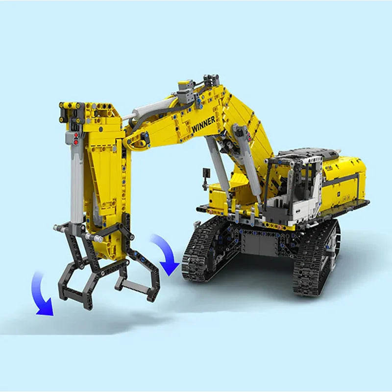 Remote Controlled Excavator 2070pcs - RBrickstem®