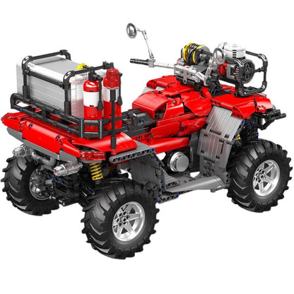 Remote Controlled Fire Rescue ATV 2099PCS - RBrickstem®