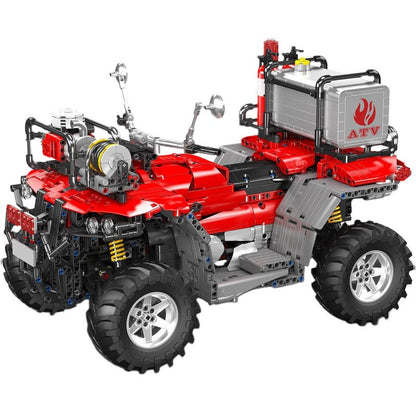 Remote Controlled Fire Rescue ATV 2099PCS - RBrickstem®