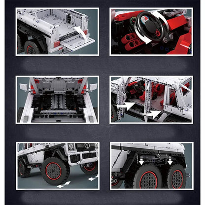 Remote Controlled German 6x6 3685pcs - RBrickstem®