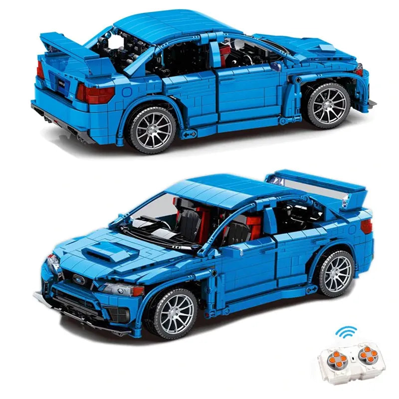Remote Controlled Subaru WRX STI 1824pcs - RBrickstem®