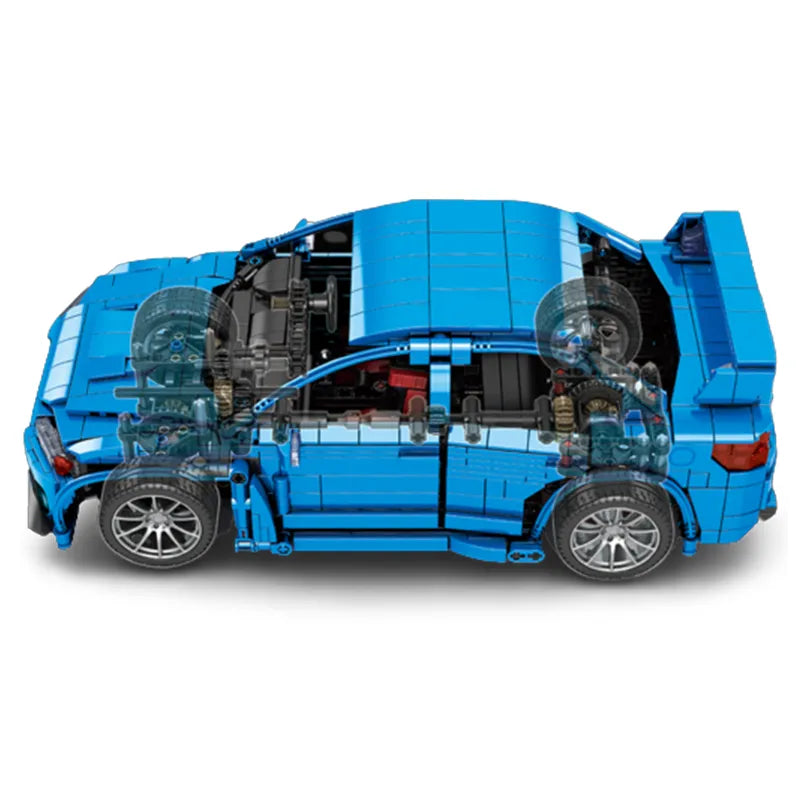 Remote Controlled Subaru WRX STI 1824pcs - RBrickstem®