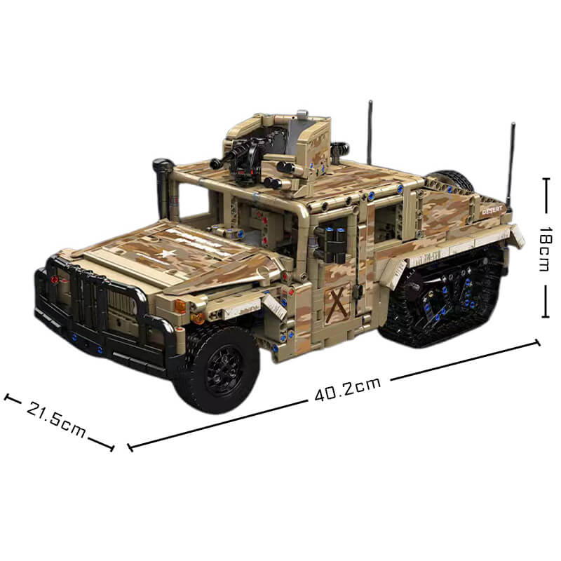 Remote Controlled Tracked Off Roader 2093PCS - RBrickstem®