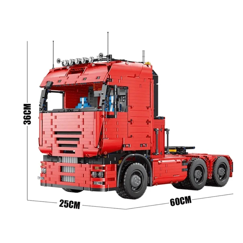 Remote Controlled Truck with Trailer 8193pcs - RBrickstem®