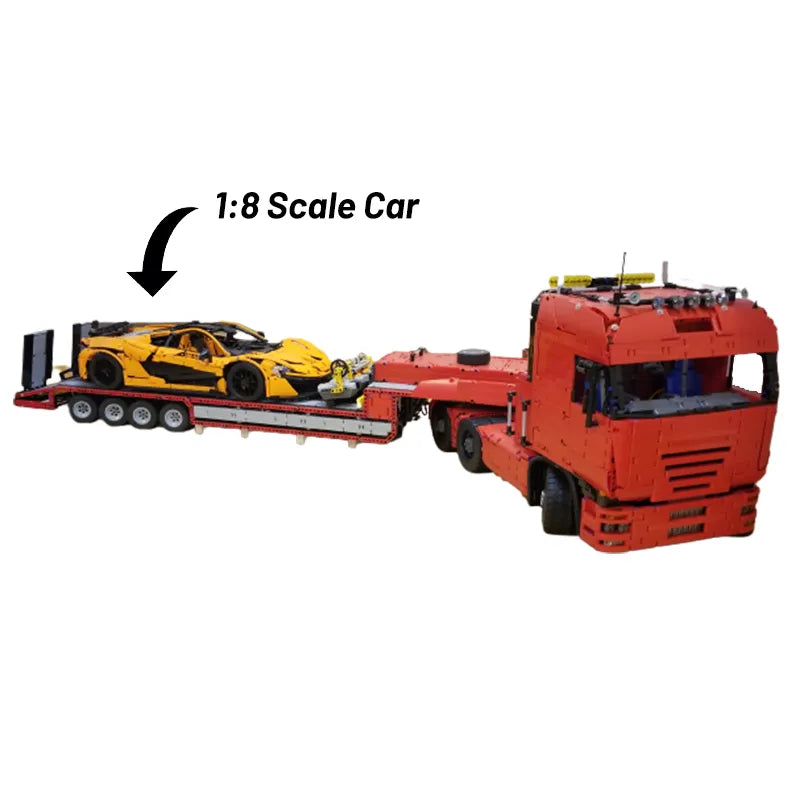 Remote Controlled Truck with Trailer 8193pcs - RBrickstem®