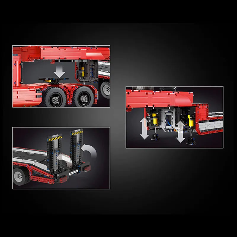 Remote Controlled Truck with Trailer 8193pcs - RBrickstem®