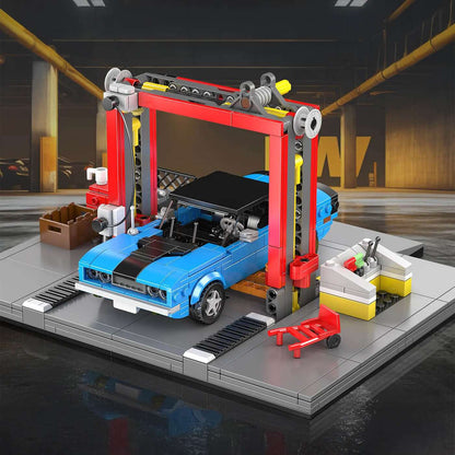 70's American Auto Repair Shop 857Pcs