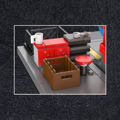 70's American Auto Repair Shop 857Pcs