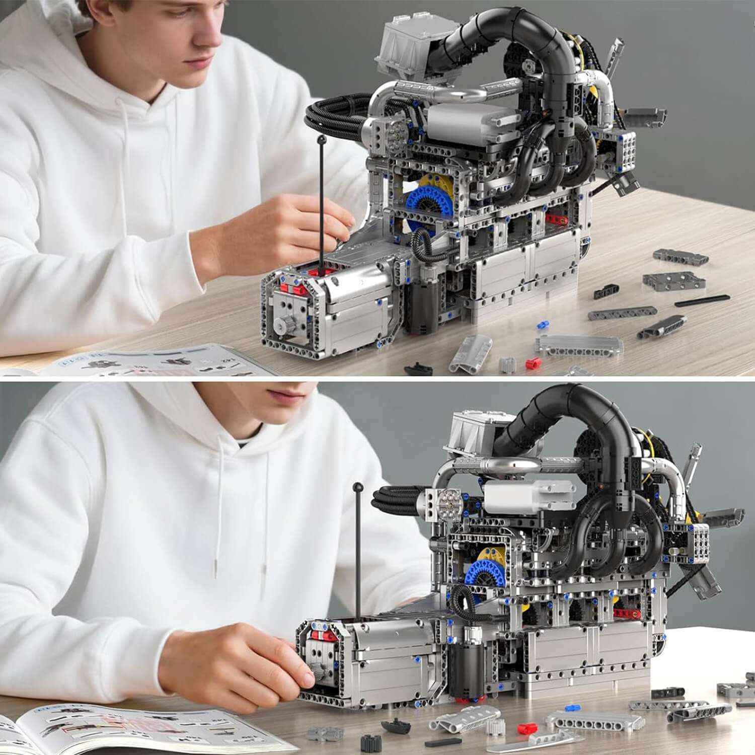 The Ultimate Rotary Engine 2176Pcs