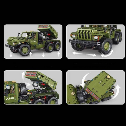 Remote Controlled Katyusha Rocket Launcher 2267pcs mySite