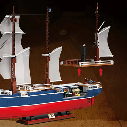 Sailing Boat 1686pcs - RBrickstem®