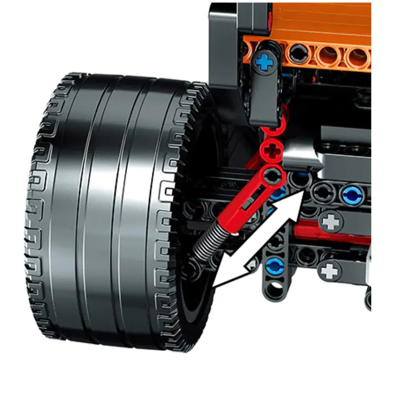 Single Seater Race Car 1396pcs - RBrickstem®