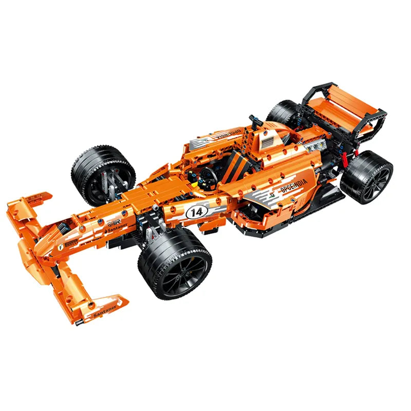 Single Seater Race Car 1396pcs - RBrickstem®