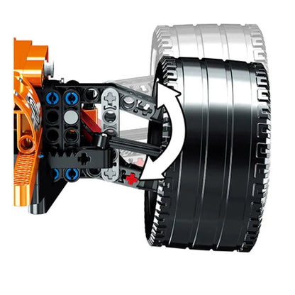 Single Seater Race Car 1396pcs - RBrickstem®