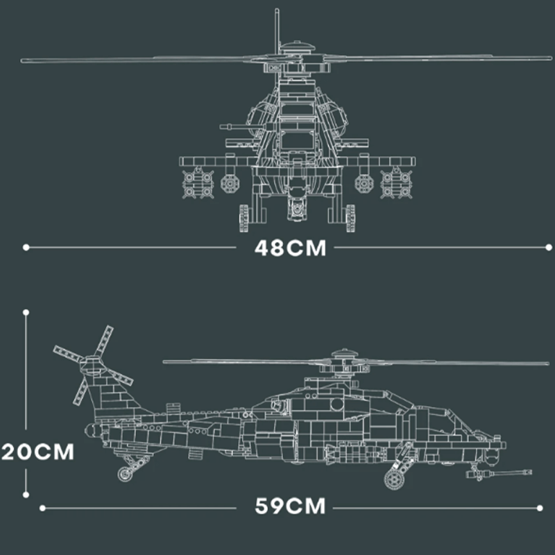 Changhe Z-10 1365pcs mySite