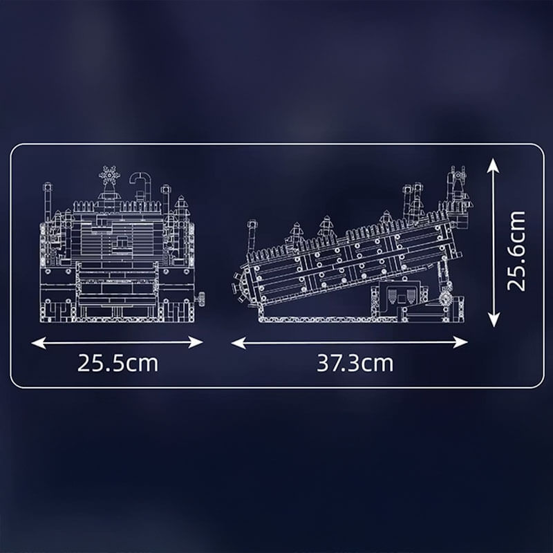 Motorised Ski Resort 2180pcs RBrickstem®