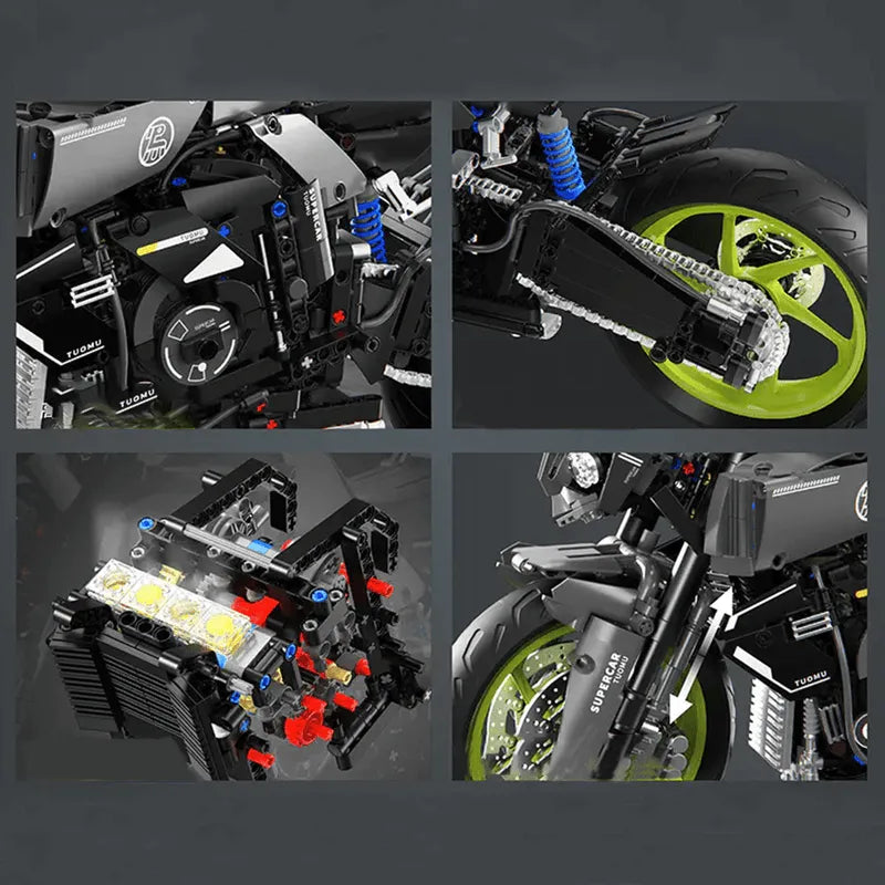 Sports Bike 1999pcs - RBrickstem®