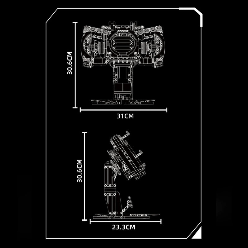 1:1 German Coupe Steering Wheel 903pcs