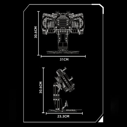 1:1 German Coupe Steering Wheel 903pcs