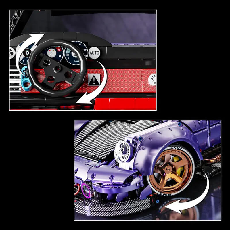 The Ultimate Widebody German Coupe 4189PCS - RBrickstem®