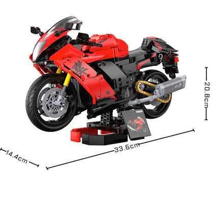 Suzuki Hayabusa 25th Anniversary Edition 1042Pcs - RBrickstem®