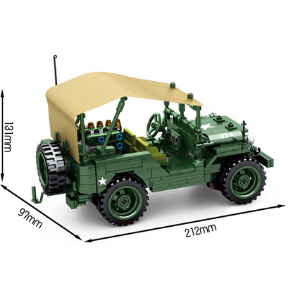 US Army Jeep 807pcs mySite