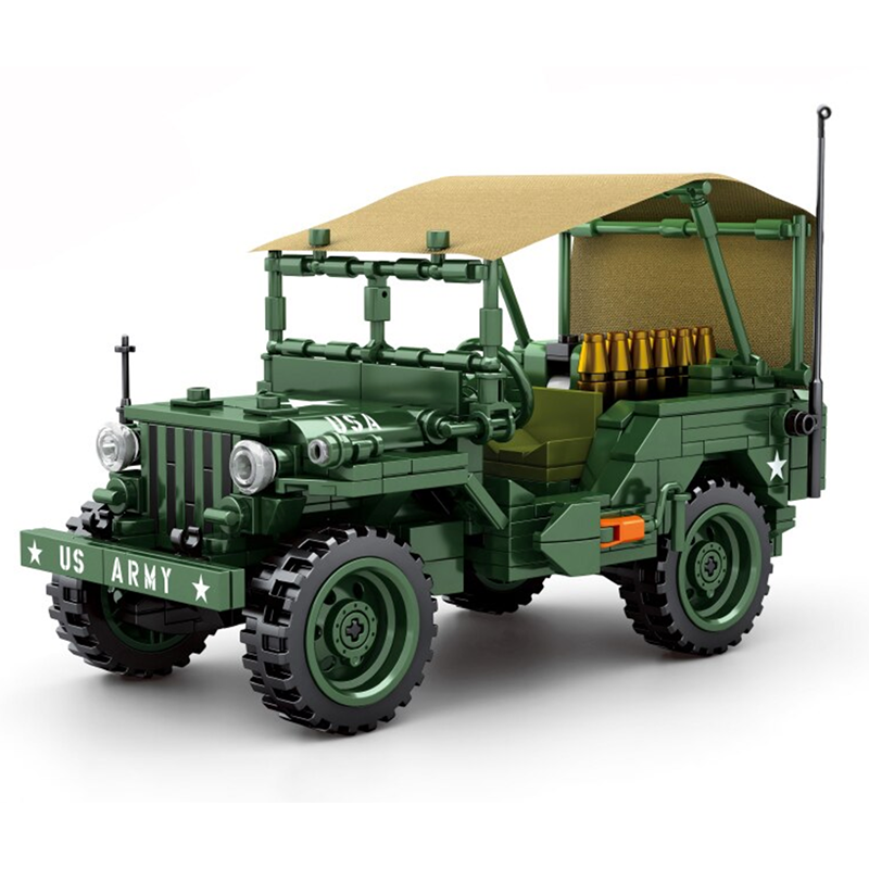 US Army Jeep 807pcs mySite