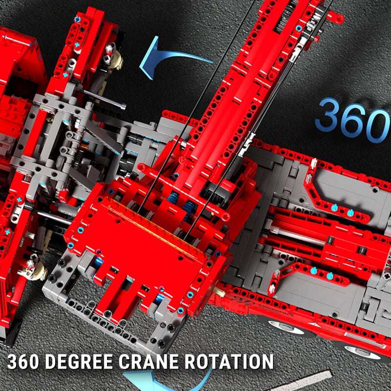 Remote Controlled Rescue Truck 4915Pcs