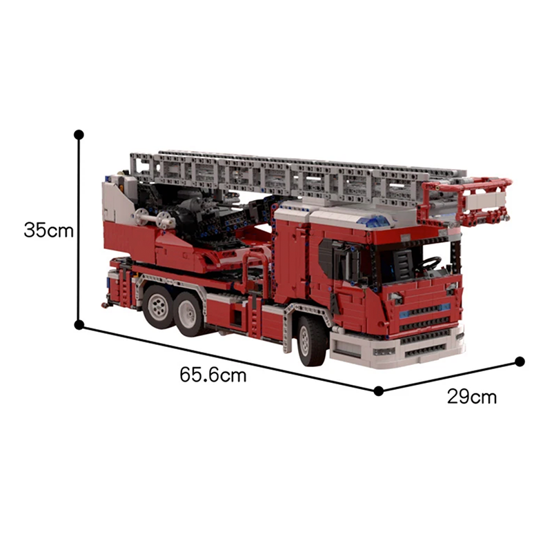 Remote Controlled Firetruck 4886pcs mySite