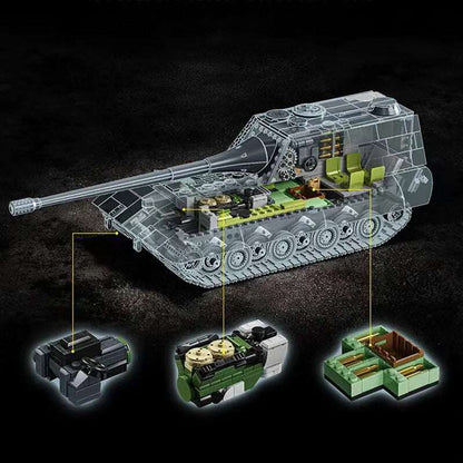 The Jagdpanzer E 100 1835Pcs