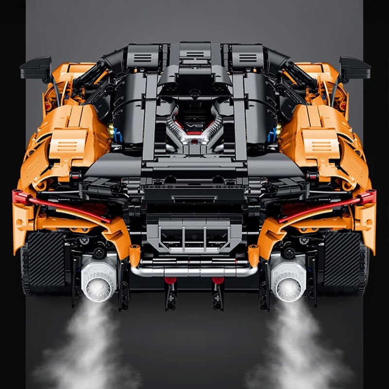 The 1200HP V8 Hybrid British Hypercar 3465Pcs - RBrickstem®