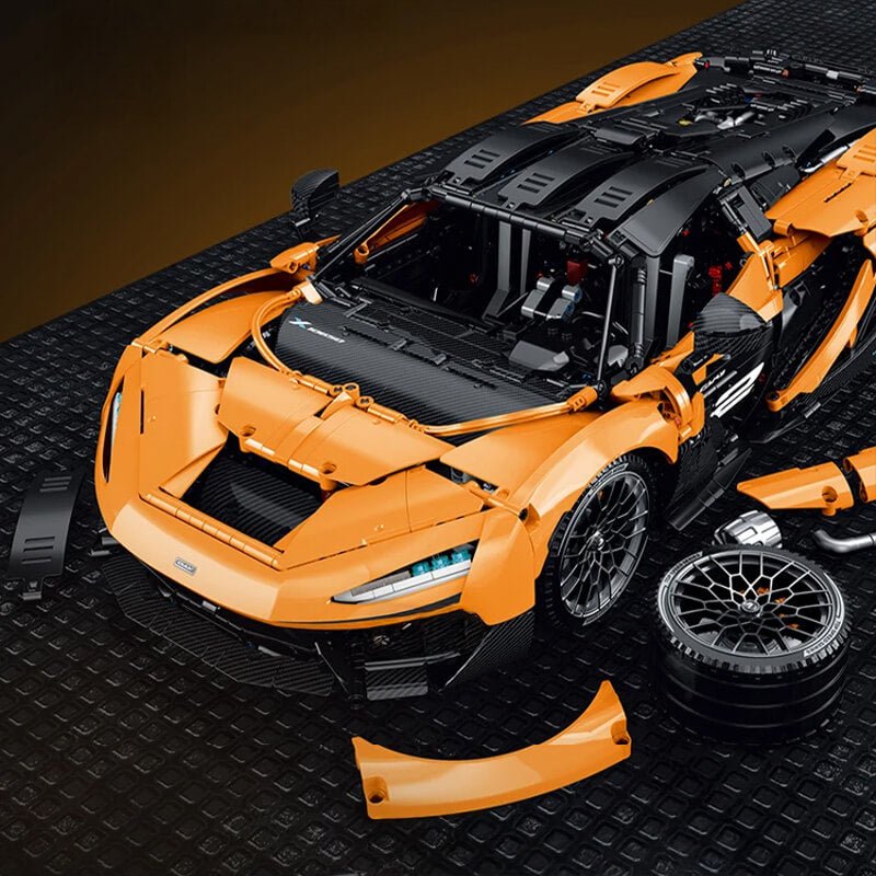 The 1200HP V8 Hybrid British Hypercar 3465Pcs - RBrickstem®