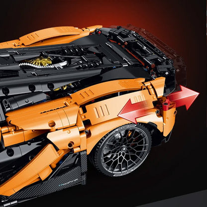 The 1200HP V8 Hybrid British Hypercar 3465Pcs - RBrickstem®